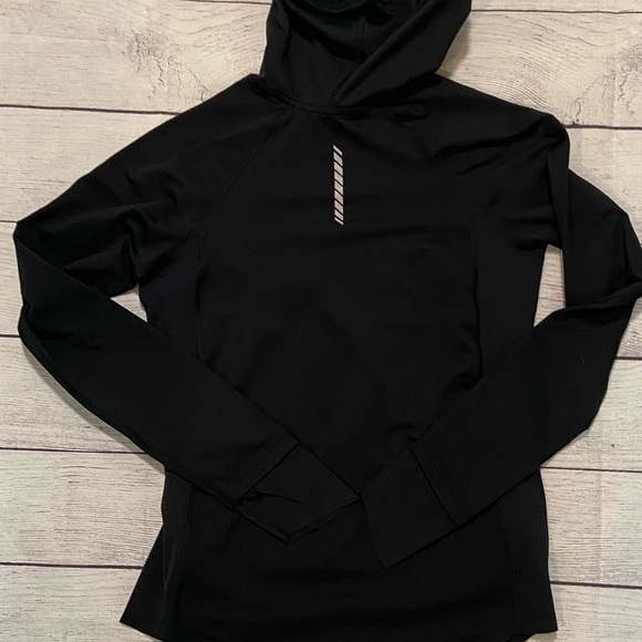 Under Armour Cold Gear Running Hoodie with Adjustable Hood Gater XS Pockets - Picture 4 of 12